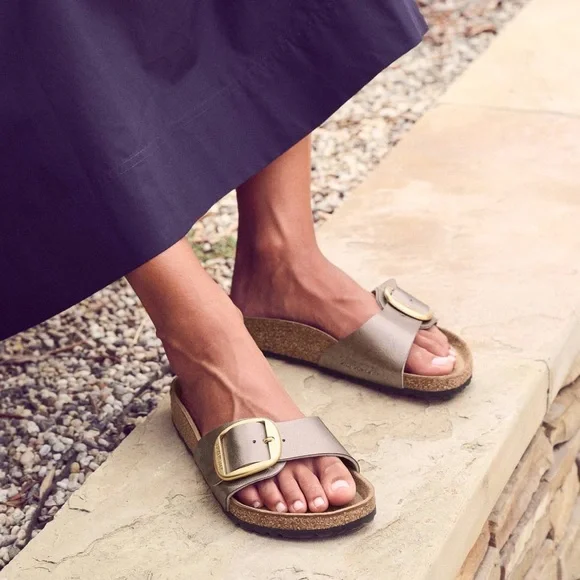 EUC Birkenstock Madrid Big Buckle Sandals- barely worn size 9-10 - Picture 5 of 16